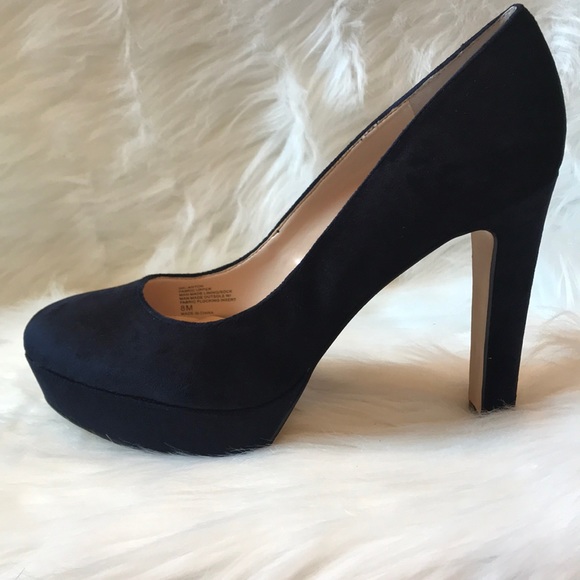INC International Concepts Shoes - INC blue platform Anton pumps